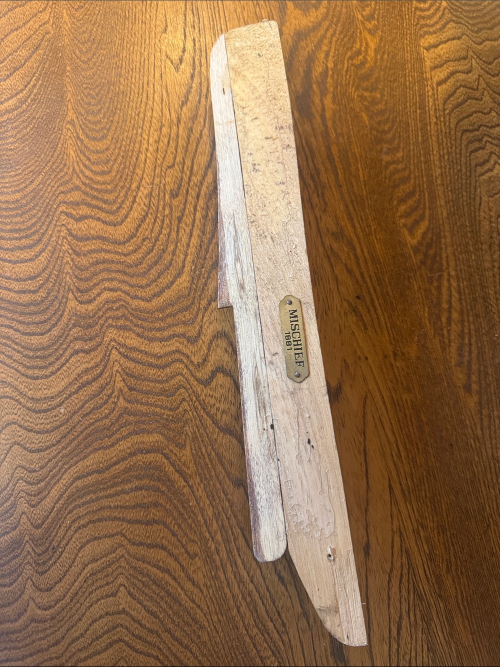 Half Hull 1881 Mischief wood model - Picture 4 of 7